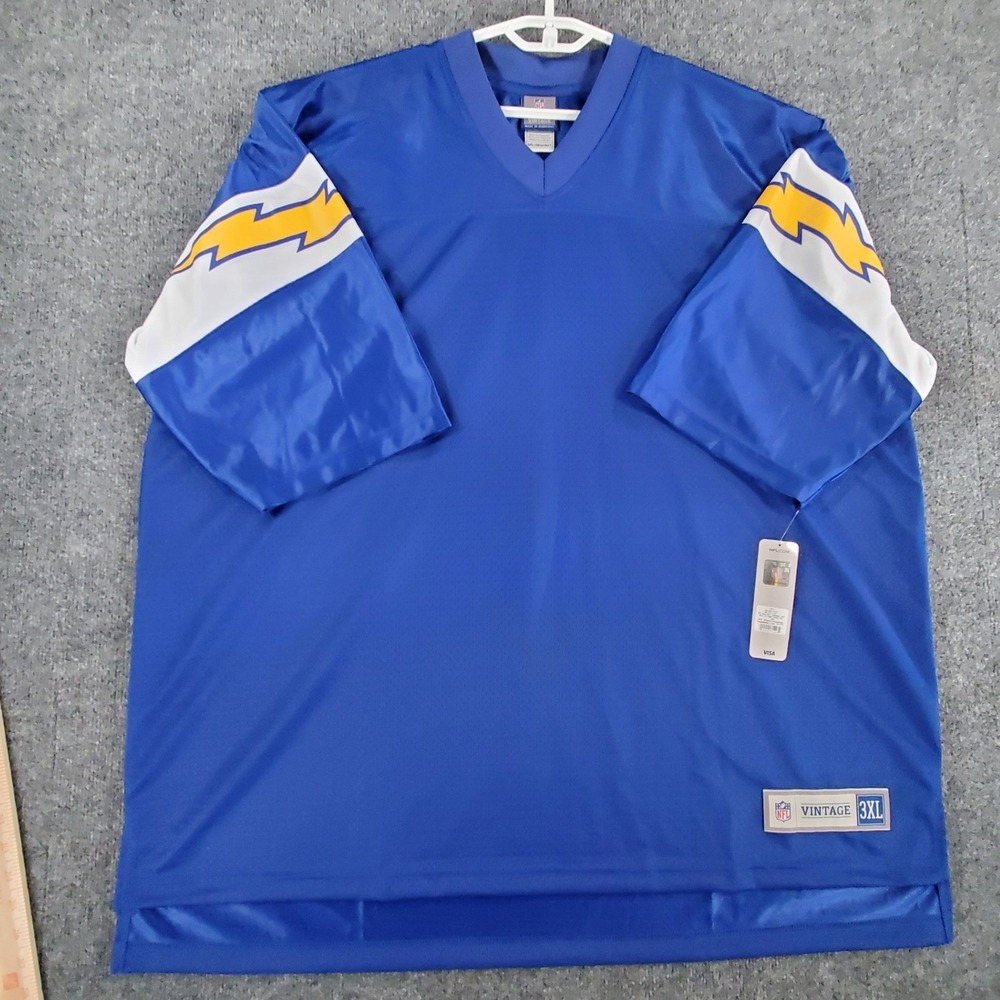 Chargers Men 3XL 1982 Hall of Fame Blue NFL Jersey Pro Line Customizable NEW